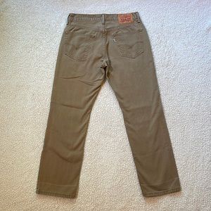 Vintage Levi’s 541 White Tab Beige Denim 30x30